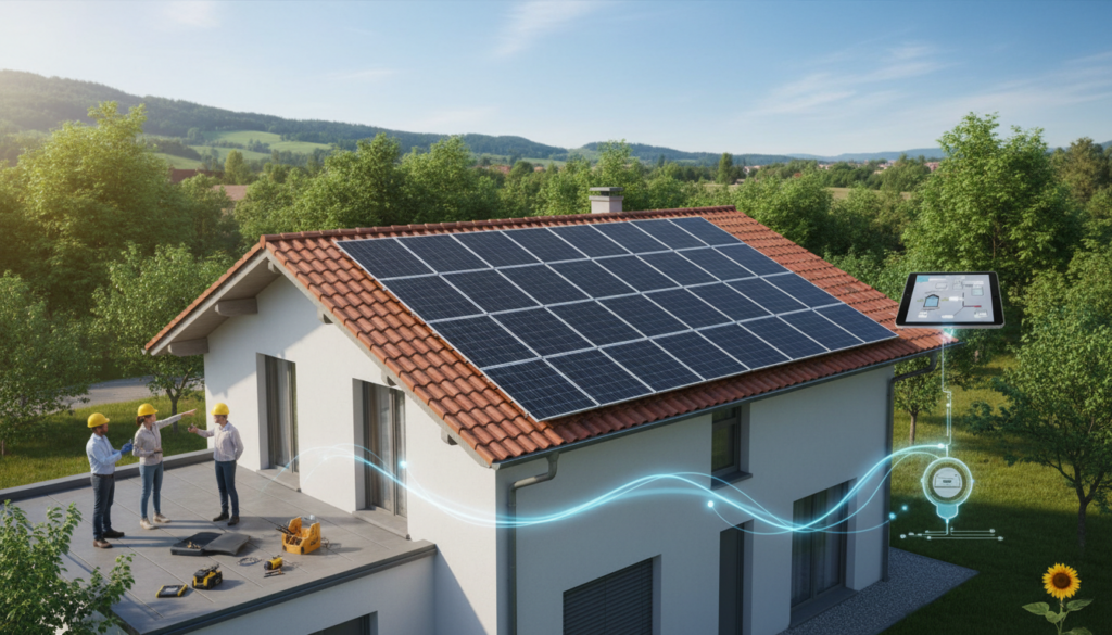 Lắp Đặt Điện Mặt Trời Tại Nhà: Quy Trình Từ A Đến Z & Những Điều Cần Biết